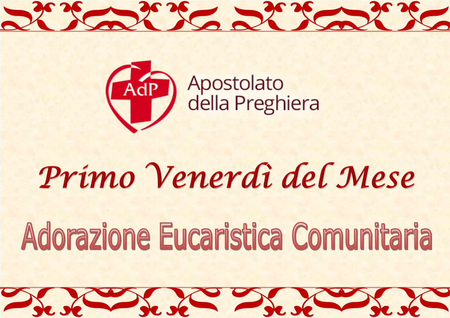 Primo Venerdì Del Mese Preghiera Primo Venerdì del Mese – Parrocchia Sacro Cuore Isernia
