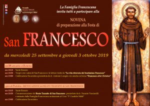 Novena San Francesco 2019