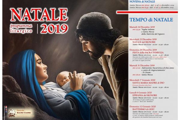 Programma Liturgico di Natale 2019